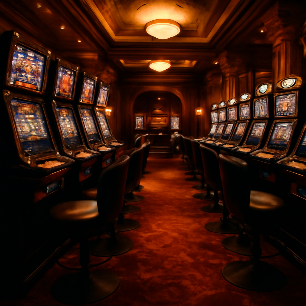 Casino interior atmosphere Woo Casino App Australia